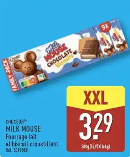 ALDI CHOEUR MILK MOUSE offre