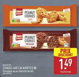 ALDI Biscotto Peanut Cookies offre