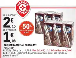 E.Leclerc Délisse Boisson lactée au chocolat offre