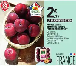 E.Leclerc PRUNES ROUGES offre
