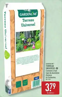 ALDI GARDENLINE Terreau Universel offre