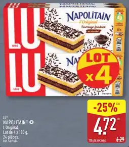 ALDI LU NAPOLITAIN offre