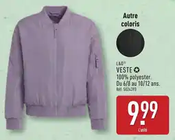ALDI L&D VESTE offre