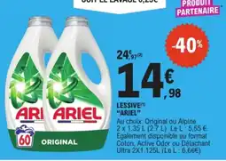 E.Leclerc ARIEL LESSIVE offre