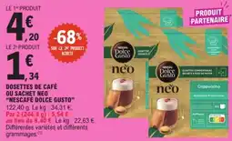 E.Leclerc NESCAFÉ DOLCE GUSTO offre