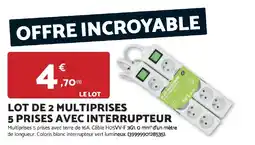 Bricomarché BLOC-MULTIPRIS offre