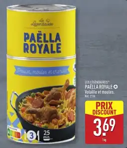 ALDI LES LÉGENDAIRES PAËLLA ROYALE offre