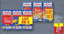ALDI LUSTUCRU TORSADES OU SPAGHETTI COURTS offre