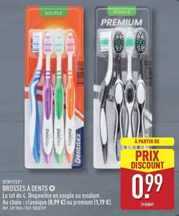 ALDI DENTITEX BROSSES À DENTS offre