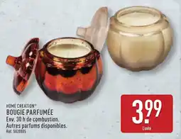 ALDI HOME CREATION BOUGIE PARFUMÉE offre