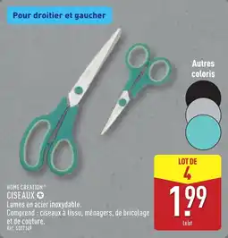 ALDI HOME CREATION CISEAUX offre