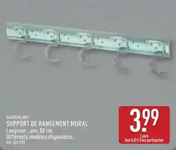 ALDI GARDENLINE SUPPORT DE RANGEMENT MURAL offre
