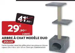 Bricomarché ZOLUX ARBRE À CHAT MODÈLE DUO offre