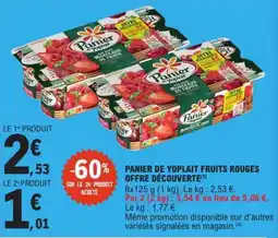 E.Leclerc Yoplait Panier Fruits Rouges offre