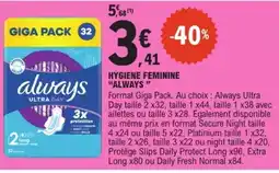 E.Leclerc ALWAYS Ultra Day offre