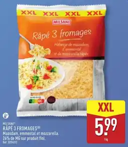 ALDI MILSANI RÂPÉ 3 FROMAGES offre