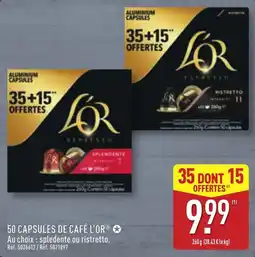 ALDI L'OR Espresso offre