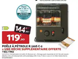 Bricomarché TECTRO POÊLE À PÉTROLE R 120S C-2 offre