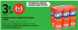 E.Leclerc FANTA Boisson gazeuse aromatisée orange offre