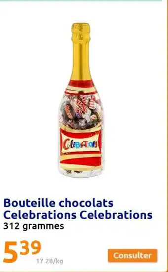 Action Bouteille Chocolats offre