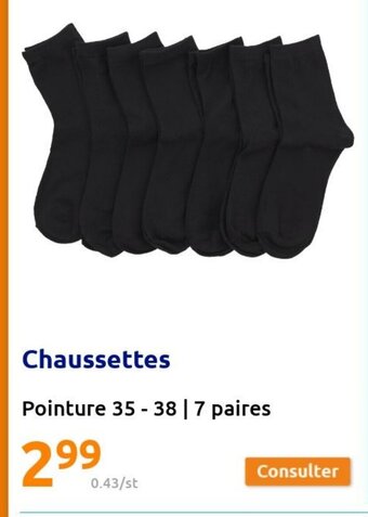 Action Chaussettes offre