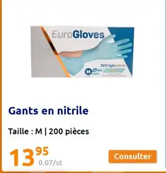 Action Gants En Nitrile offre
