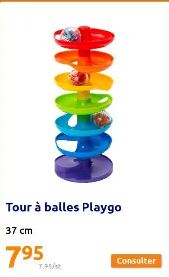 Action Tour à Balles Playgo offre