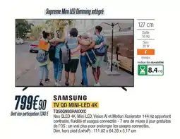 Proxi Confort Samsung tv qd mini-led 4k offre