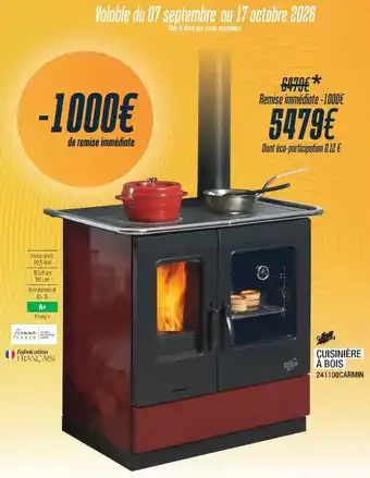 GODIN CUISINIÈRE À BOIS