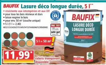 Norma Lasure Déco Longue Durée offre