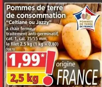 Norma Pommes de Terre offre