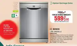 Extra Bosch lave-vaisselle offre