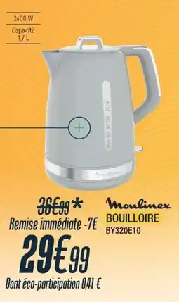 Proxi Confort Moulinex BOUILLOIRE offre