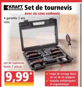 Norma Set de Tournevis offre