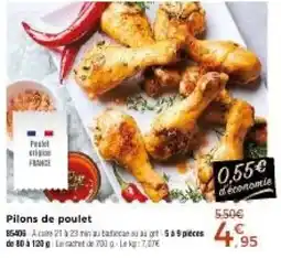 Thiriet Pilons de poulet offre