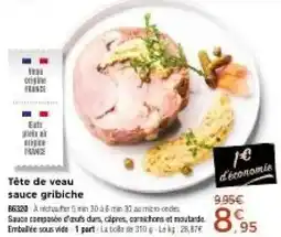 Thiriet Tete de veau sauce gribiche offre