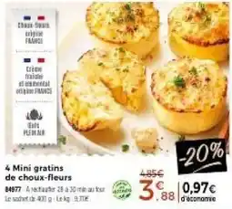 Thiriet Choux-Florais offre