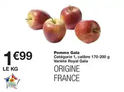 Monoprix Pomme Gala offre