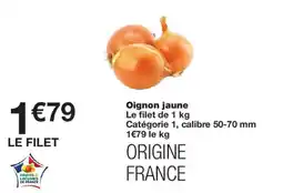 Monoprix LE FILET Oignon jaune offre