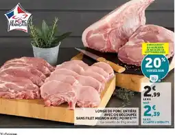 Hyper U Le Porc Français offre