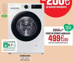 Extra SAMSUNG LAVE-LINGE offre