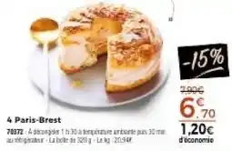 Thiriet 4 paris-brest offre