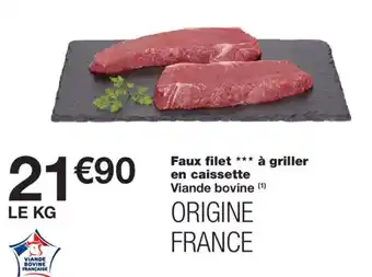 Faux filet à griller