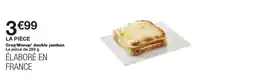 Monoprix Croq'Monop' double jambon offre