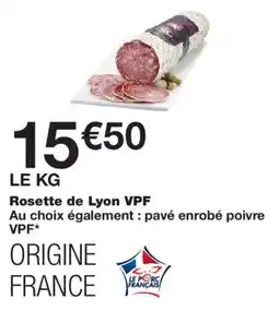 Monoprix Rosette de Lyon VPF offre