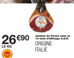 Monoprix Villani Jambon de Parme offre