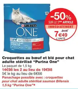 Monoprix Purina One offre