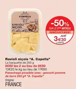 Monoprix A. Capella Ravioli niçois offre
