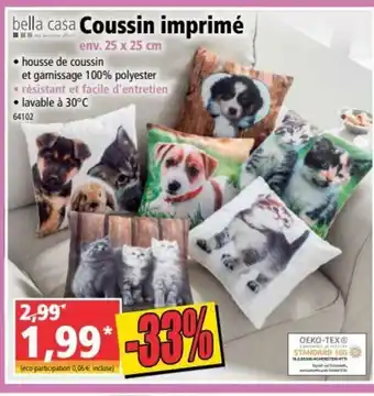 Norma Coussin Imprimé offre