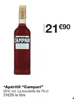 Monoprix Campari Apéritif offre